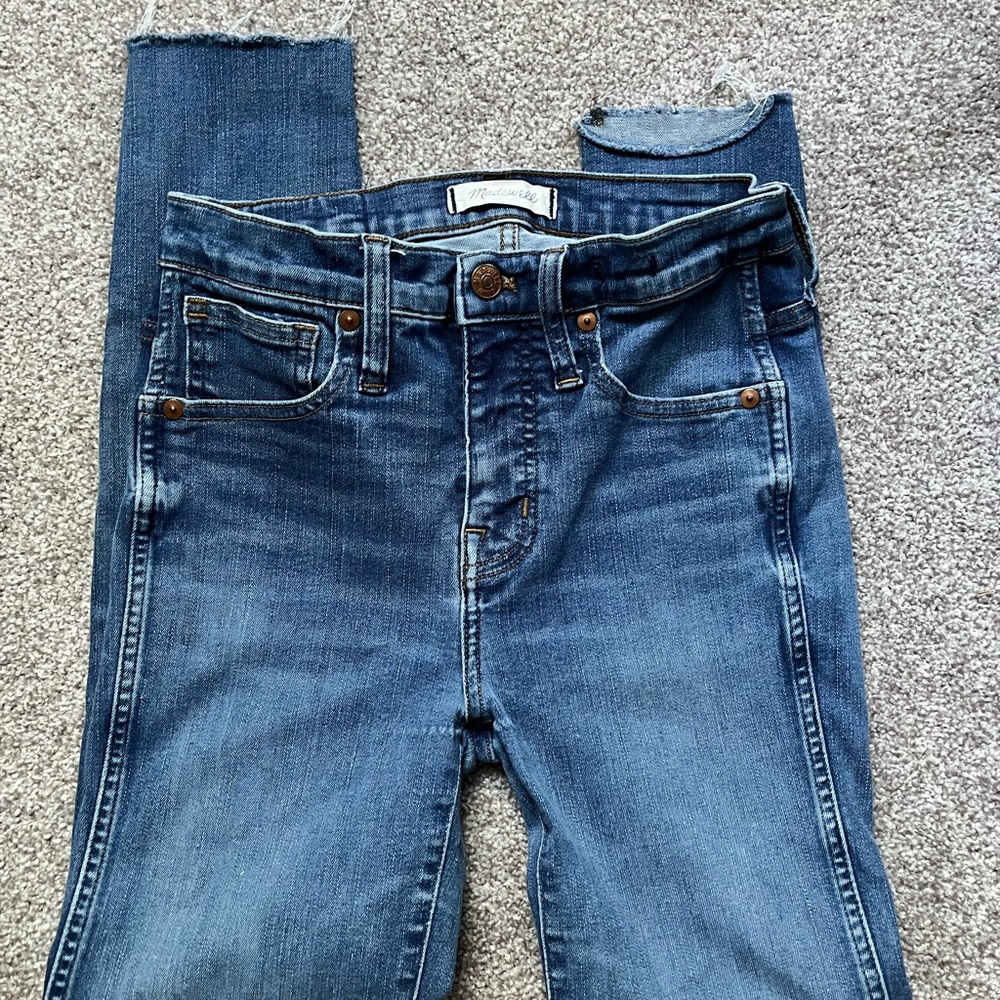 Madewell Hi Rise Skinny Jeans
